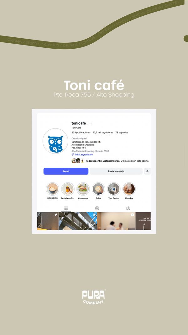 Cafetería cliente 1